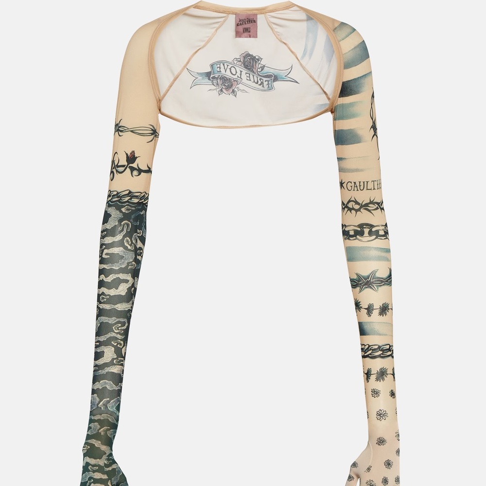 Jean Paul Gaultier x KNWLS Crop top